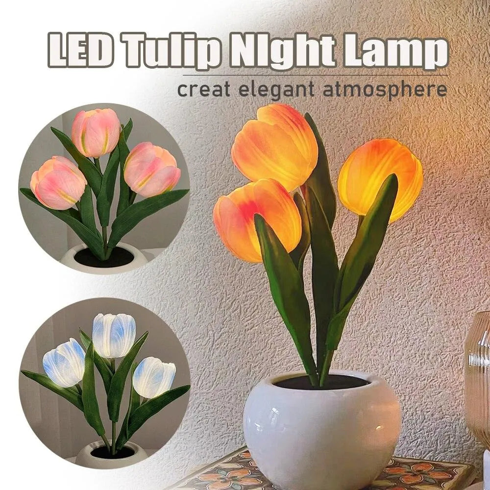 LED Tulip Night Light - smartgizmoshop