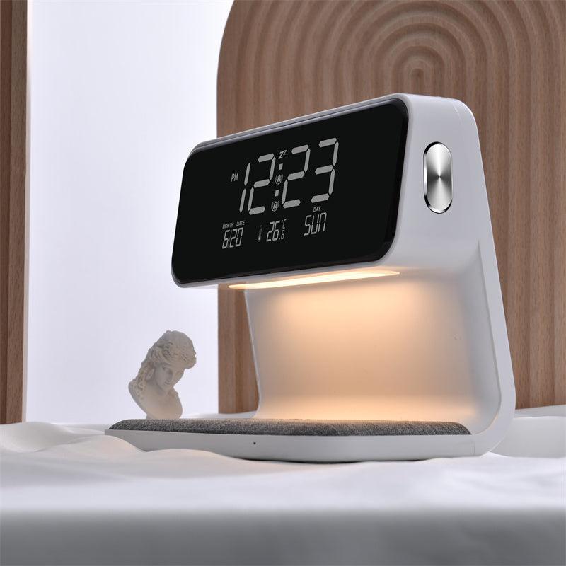 3 In 1 Bedside Lamp, Alarm Clock and Phone Charger - smartgizmoshop