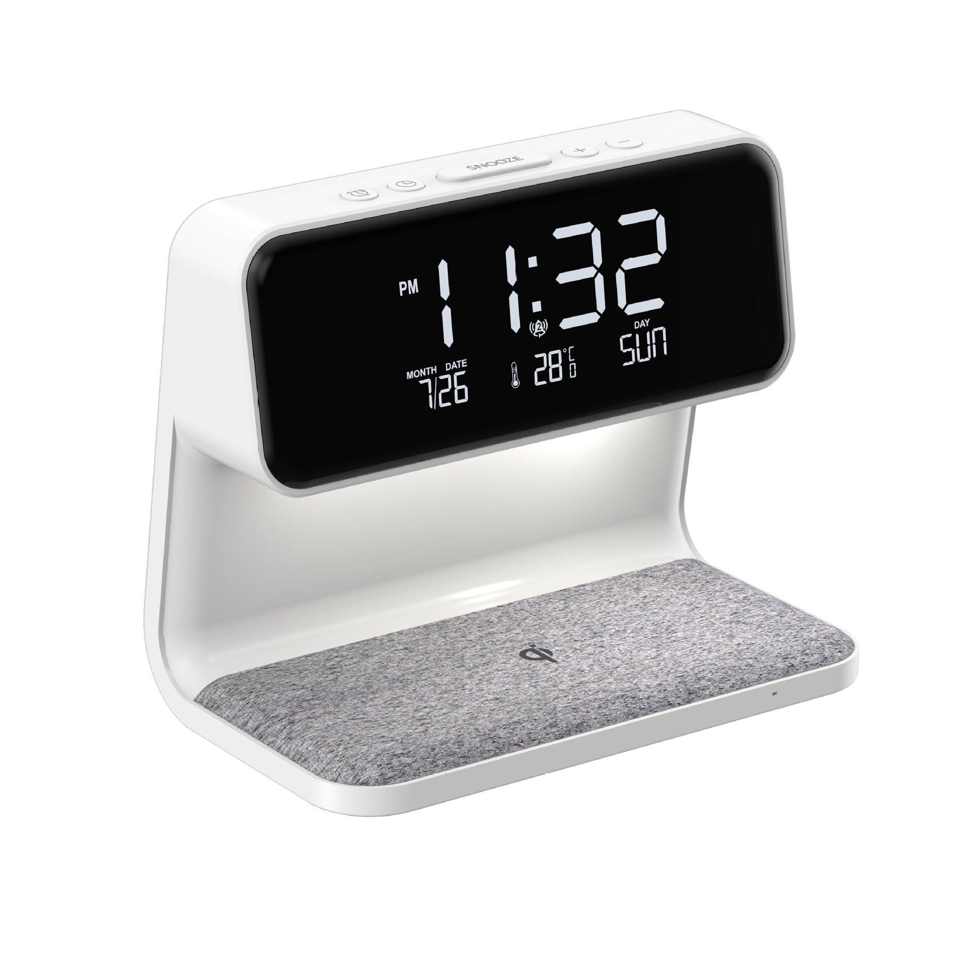 3 In 1 Bedside Lamp, Alarm Clock and Phone Charger - smartgizmoshop