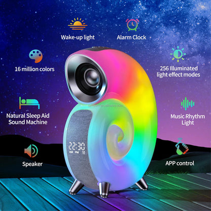 Smart Alarm Clock With Light And Speaker - smartgizmoshop