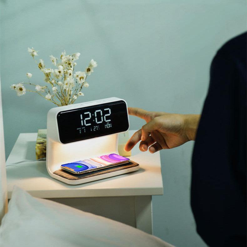 3 In 1 Bedside Lamp, Alarm Clock and Phone Charger - smartgizmoshop