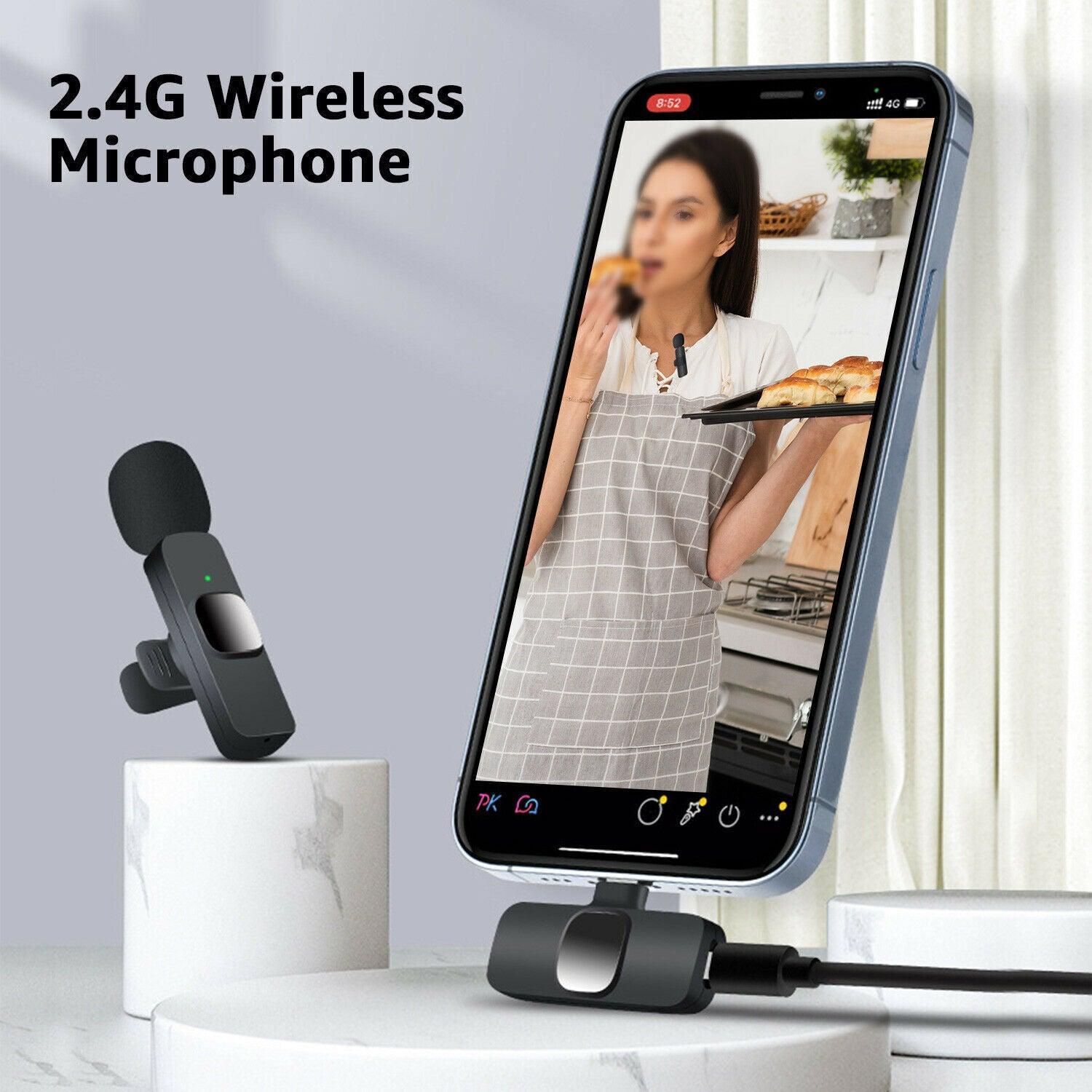 Wireless Lavalier Mini Microphone With Phone Charging - smartgizmoshop