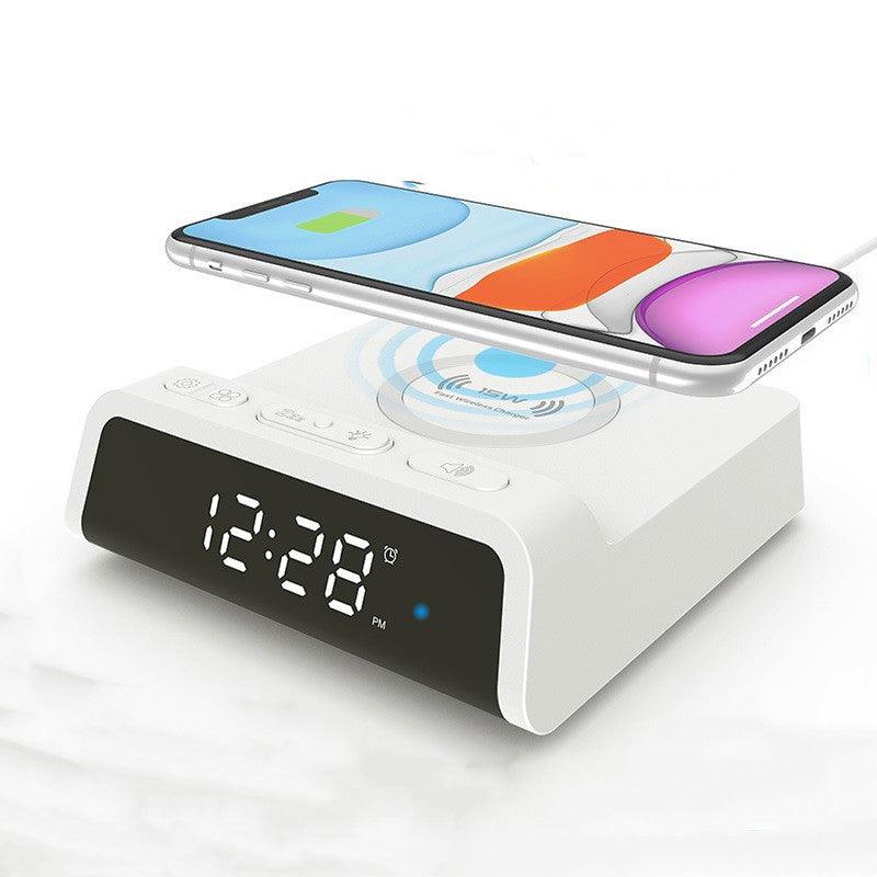 Multifunctional Alarm Clock & Phone Wireless Charger - smartgizmoshop